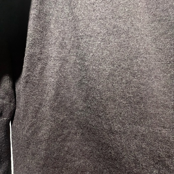 Dakini Charcoal Plum  Open-Front Cardigan Cashmere Blend Large - Picture 4 of 6